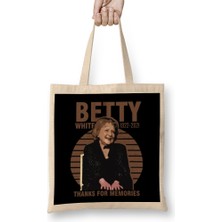 Humuts Betty White Thanks For Memories Bez Çanta Uzun Saplı