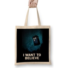 Humuts I Want To Believe Bez Çanta Uzun Saplı