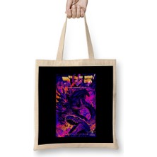 Humuts Godzilla Retro God Is Godzilla Bez Çanta Uzun Saplı