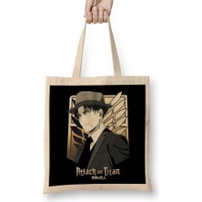 Levi Attack On Titan Survey Corps Bez Çanta Uzun Saplı