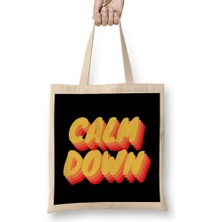 Humuts Mental Health Calm Down Bez Çanta Uzun Saplı