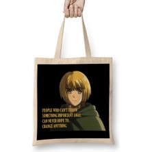 Humuts Attack On Titan Armin Inspiration Bez Çanta Uzun Saplı
