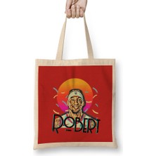 Humuts Robert Covington Vintage Art - Legend Basketball Gift Bez Çanta Uzun Saplı