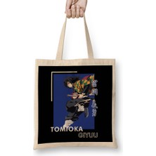 Humuts Demon Slayer Tomioka Giyuu Bez Çanta Uzun Saplı
