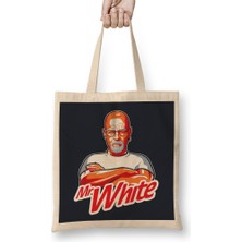 Humuts Breaking Bad Mr White On A Dark Tee Bez Çanta Uzun Saplı