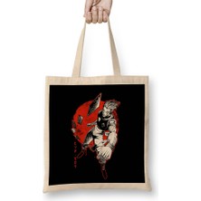 Humuts Hisoka Hisoka Red Moon Bez Çanta Uzun Saplı