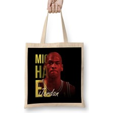 Humuts Basketball Player Michael Jordan Bez Çanta Uzun Saplı