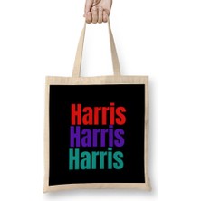 Humuts Democrat Kamala Harris 2024 Election Bez Çanta Uzun Saplı