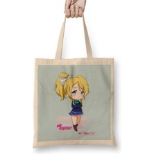 Humuts Eli Ayase Love Live Bez Çanta Uzun Saplı