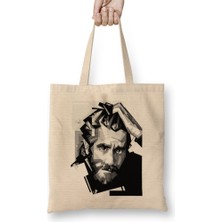 Humuts Jake Gyllenhaal Black And White Bez Çanta Uzun Saplı