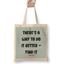 Thomas Edison Quotes-Motivation Quotes - Entrepreneurs Inspiration Success Work Gifts Bez Çanta Uzun Saplı