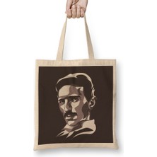 Nikola Tesla Bez Çanta Uzun Saplı