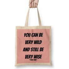 Yoko Ono Quote Lovers Gift Vintage Retro Rainbow Bez Çanta Uzun Saplı