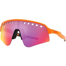 Oakley Sutro Lite Sweep Mathieu Van Der Poel Özel Seri Bisiklet Güneş Gözlüğü Mvdp Orange Sparkle Prizm Road