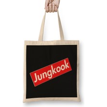 Humuts Bts Gungkook Jungkook Bez Çanta Uzun Saplı