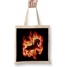 Humuts This Is Fine 04 Bez Çanta Uzun Saplı