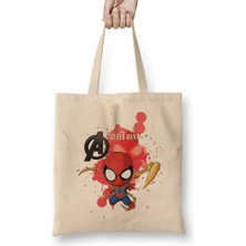 Spiderman 01 Bez Çanta Uzun Saplı