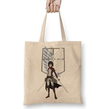 Humuts Attack On Titan Mikasa Bez Çanta Uzun Saplı