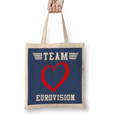 Team Eurovision Top Gun Style Bez Çanta Uzun Saplı