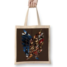 Humuts Attack On Titan Survey Corps Bez Çanta Uzun Saplı