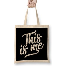 Humuts The Greatest Showman This Is Me Text Bez Çanta Uzun Saplı