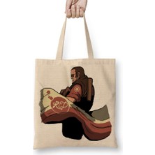 Red Sniper Bez Çanta Uzun Saplı