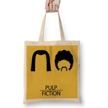 Pulp Fiction Haircuts Movie Silhouette Bez Çanta Uzun Saplı