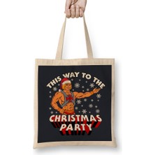 Humuts He Man This Way To The Christmas Party Bez Çanta Uzun Saplı