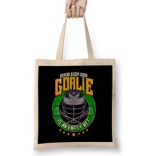 Behind Every Good Goalie Is An Empty Net Lacrosse Bez Çanta Uzun Saplı