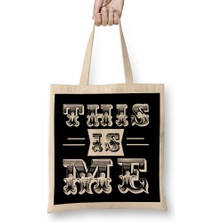 Humuts The Greatest Showman This Is Me Circus Text Bez Çanta Uzun Saplı