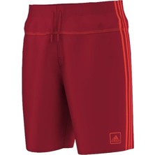 Adidas 3sa Short cl S22703 Yüzme Şortu Kırmızı Turuncu