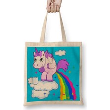 Humuts Unicorn 04 Bez Çanta Uzun Saplı
