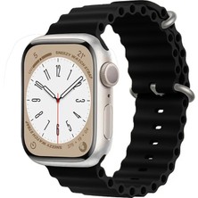 Sneezy Apple Watch 38MM 40MM 41MM Seri 1 2 3 4 5 6 7 8 Se Uyumlu Seaflex Ocean Silikon Kordon