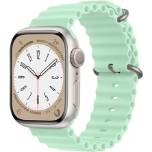 Sneezy Apple Watch 38MM 40MM 41MM Seri 1 2 3 4 5 6 7 8 Se Uyumlu Seaflex Ocean Silikon Kordon