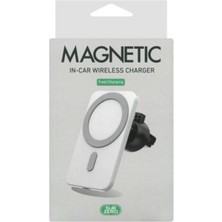 Magnetic MC55 12W Magsafe Araç Şarjı ve Telefon Tutucu