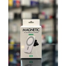 Magnetic MC55 12W Magsafe Araç Şarjı ve Telefon Tutucu