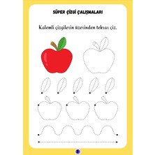 Süper Çizgi Çalışmaları Yaz-Sil Kitabı