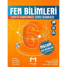 Mozaik Yayınları 6. Sınıf Soru Bankaları - Türkçe + Matematik + Fen Bilimleri + Sosyal Bilgiler