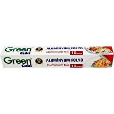 Green Cuki Alüminyum Folyo  30 cm x 10 Metre  3 Paket