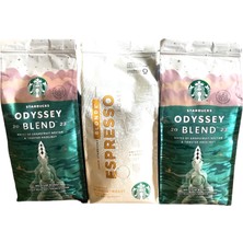 Starbucks Espresso Blonde & 2 Adet Odyssey Blend Filtre Kahve 3 x 250 gr