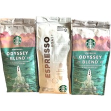 Starbucks Espresso & 2 Adet Odyssey Blend Filtre Kahve 3 x 250 gr
