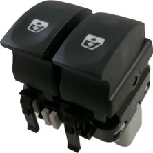 Dodo Cam Kaldırma Anahtarı Sol Gri Soket Renault Clıo Iıı 10 Pinli