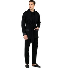 D'S Damat Saten Biyeli Patlı 5li Penye Rob Set