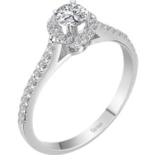 Sirius Pırlanta G Renk Toplam 0,50 Karat Pırlanta Tektaş Yüzük 0423R0027