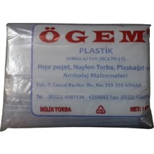 Ögem Bakkaliye Naylon Torba İkilik 22 x 36 cm 1 kg 1 Paket (Takriben 195 Adet)