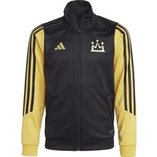 adidas Salah Tk Jkt Y Çocuk Futbol Ceketi HR8840 Siyah