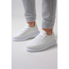 Bpm Chekich CH307 Triko Erkek Ayakkabı Beyaz