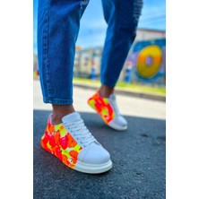 Bpm CH254 Cbt Pittura Erkek Ayakkabı 535 Neon Turuncu /  Yağmur