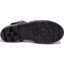 Igor S10259 Bıarrıtz Mate Siyah Ortopedik Günlük Kadın Sandalet