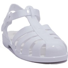 Igor S10258 Bıarrıtz Beyaz Ortopedik Günlük Kadın Sandalet